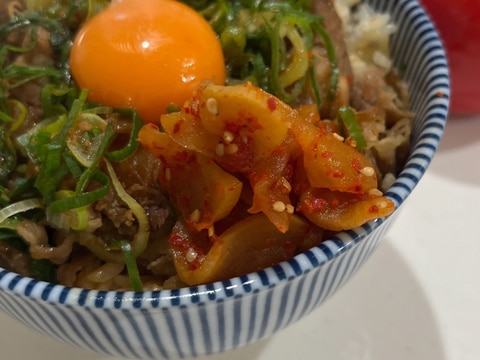 肉のヤ○牛商店風! ピリ辛つぼ漬け♪りんごが隠し味